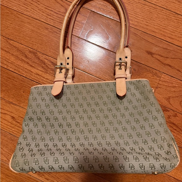 Dooney & Bourke Olive Monogram Shoulder Bag - Picture 5 of 9